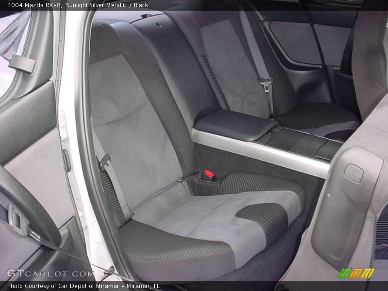Sunlight Silver Metallic / Black 2004 Mazda RX-8