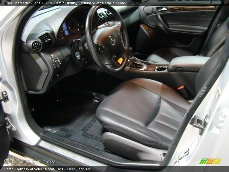 Iridium Silver Metallic / Black 2006 Mercedes-Benz C 350 4Matic Luxury