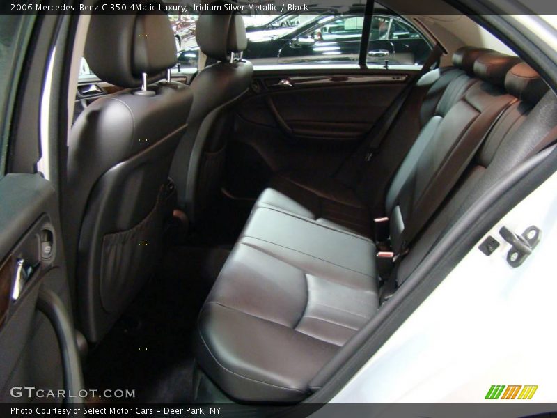 Iridium Silver Metallic / Black 2006 Mercedes-Benz C 350 4Matic Luxury