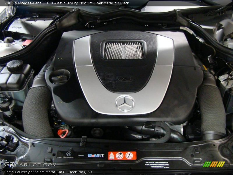Iridium Silver Metallic / Black 2006 Mercedes-Benz C 350 4Matic Luxury