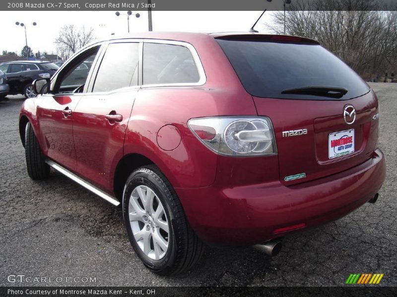 Copper Red Mica / Sand 2008 Mazda CX-7 Sport