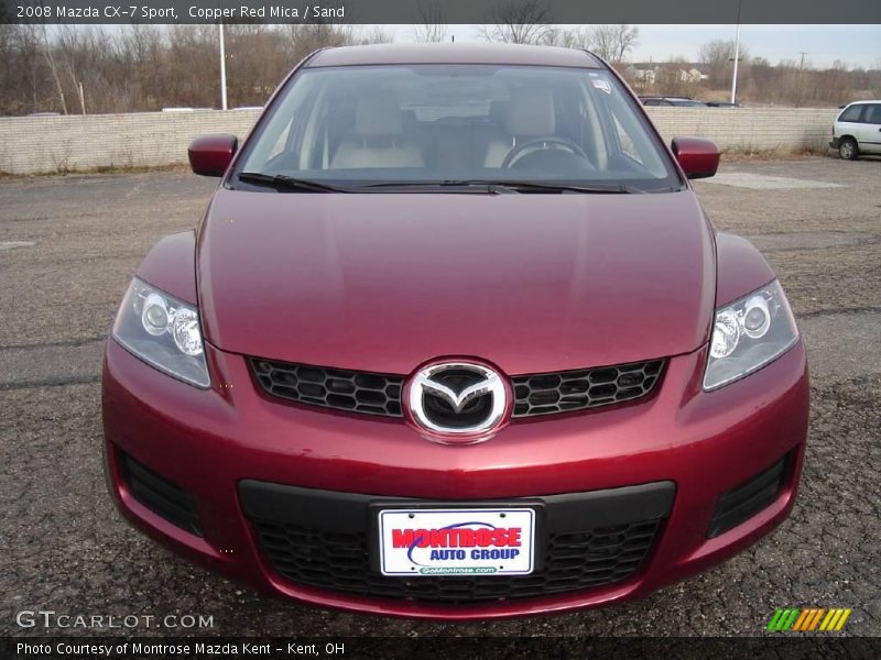 Copper Red Mica / Sand 2008 Mazda CX-7 Sport