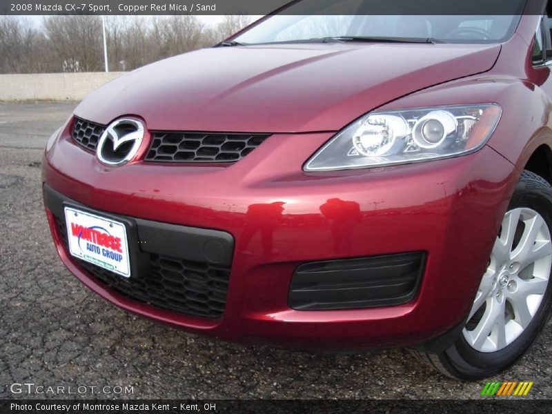 Copper Red Mica / Sand 2008 Mazda CX-7 Sport