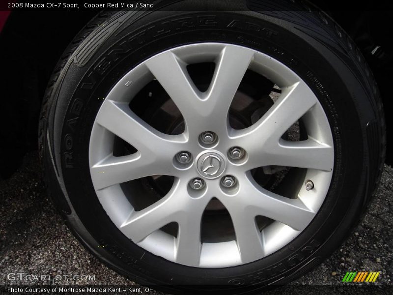 Copper Red Mica / Sand 2008 Mazda CX-7 Sport