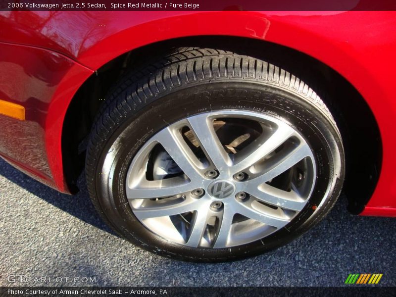 Spice Red Metallic / Pure Beige 2006 Volkswagen Jetta 2.5 Sedan