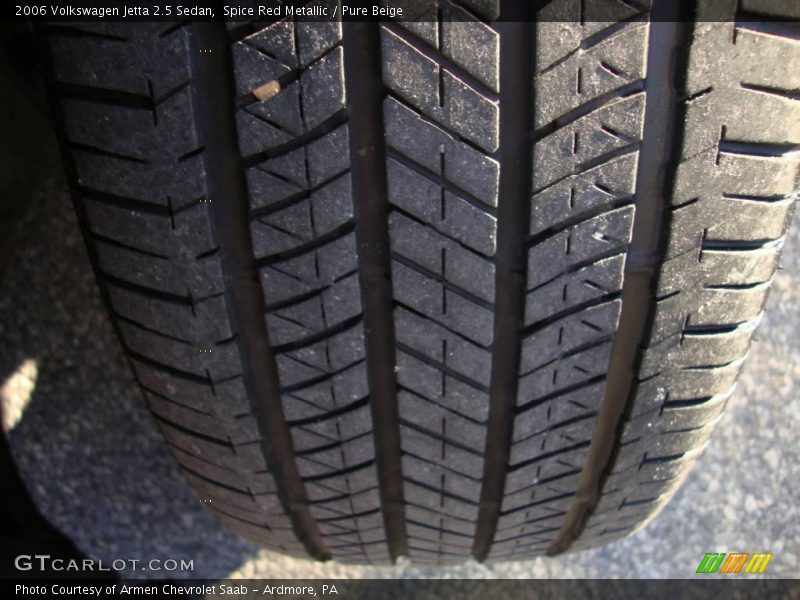 Spice Red Metallic / Pure Beige 2006 Volkswagen Jetta 2.5 Sedan