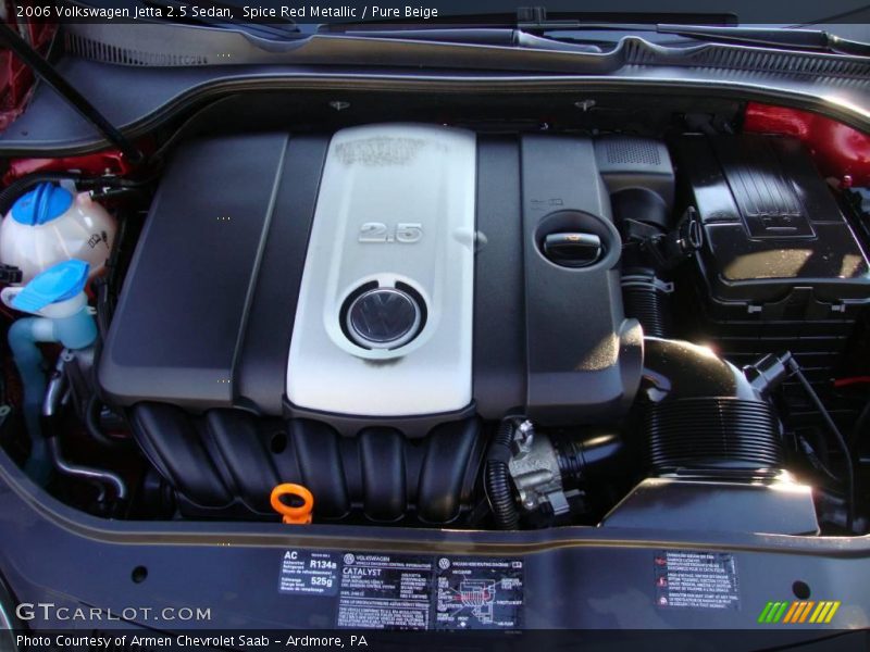 Spice Red Metallic / Pure Beige 2006 Volkswagen Jetta 2.5 Sedan