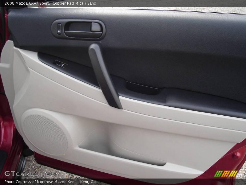 Copper Red Mica / Sand 2008 Mazda CX-7 Sport