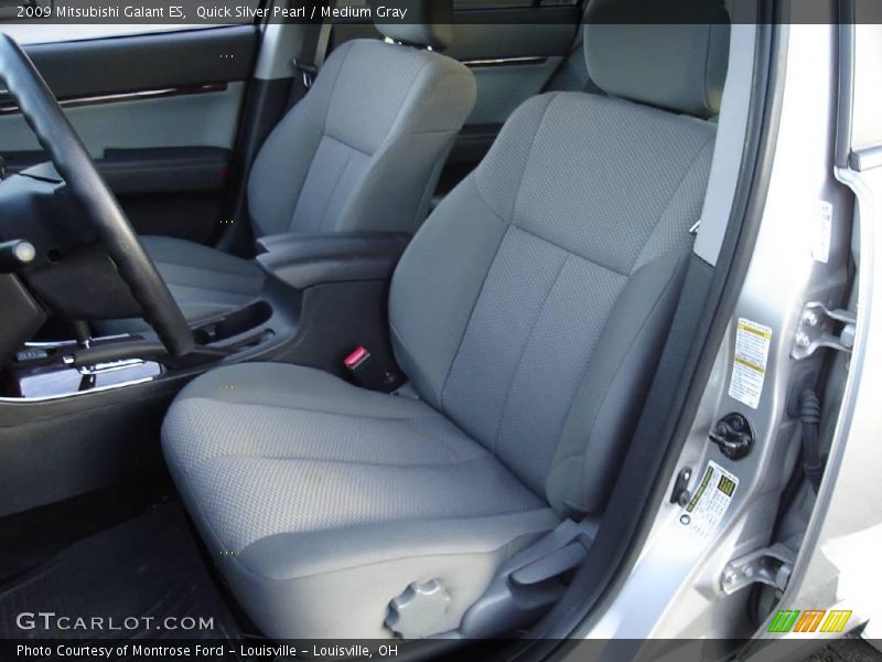Quick Silver Pearl / Medium Gray 2009 Mitsubishi Galant ES