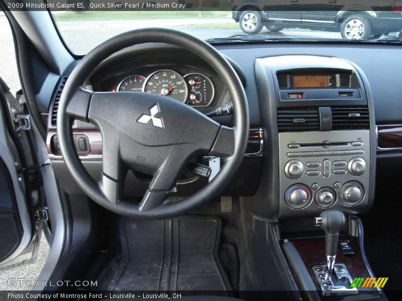 Quick Silver Pearl / Medium Gray 2009 Mitsubishi Galant ES