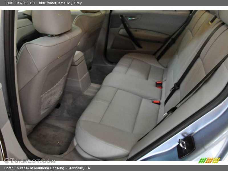 Blue Water Metallic / Grey 2006 BMW X3 3.0i