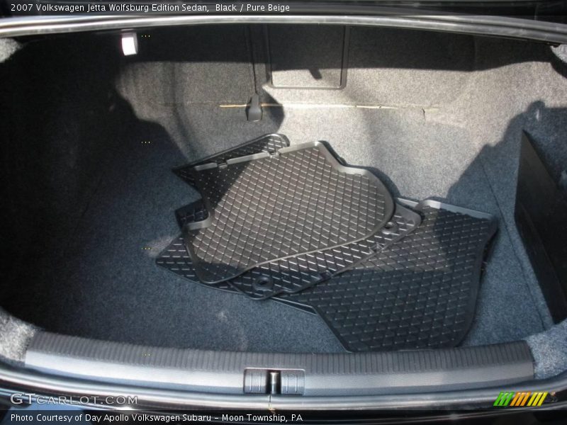 Black / Pure Beige 2007 Volkswagen Jetta Wolfsburg Edition Sedan