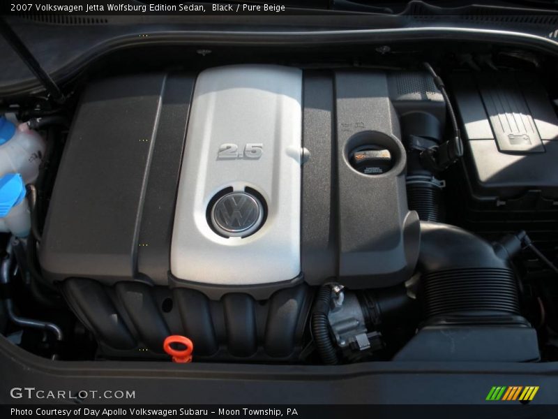 Black / Pure Beige 2007 Volkswagen Jetta Wolfsburg Edition Sedan