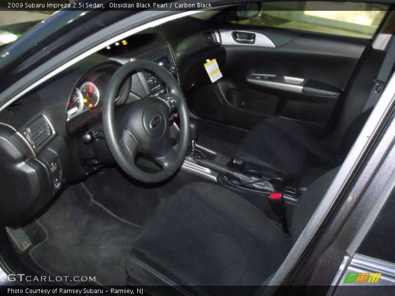 Obsidian Black Pearl / Carbon Black 2009 Subaru Impreza 2.5i Sedan