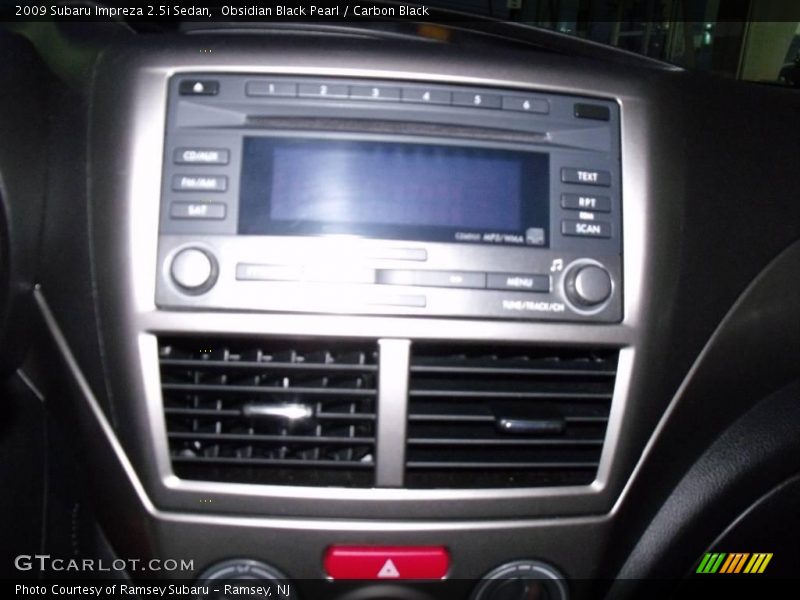 Obsidian Black Pearl / Carbon Black 2009 Subaru Impreza 2.5i Sedan