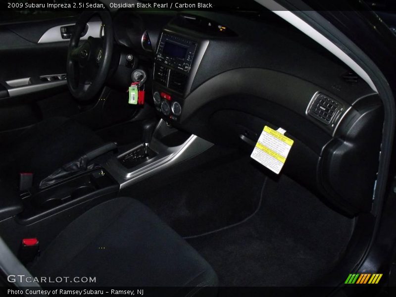 Obsidian Black Pearl / Carbon Black 2009 Subaru Impreza 2.5i Sedan
