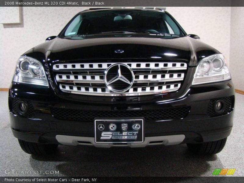 Black / Black 2008 Mercedes-Benz ML 320 CDI 4Matic