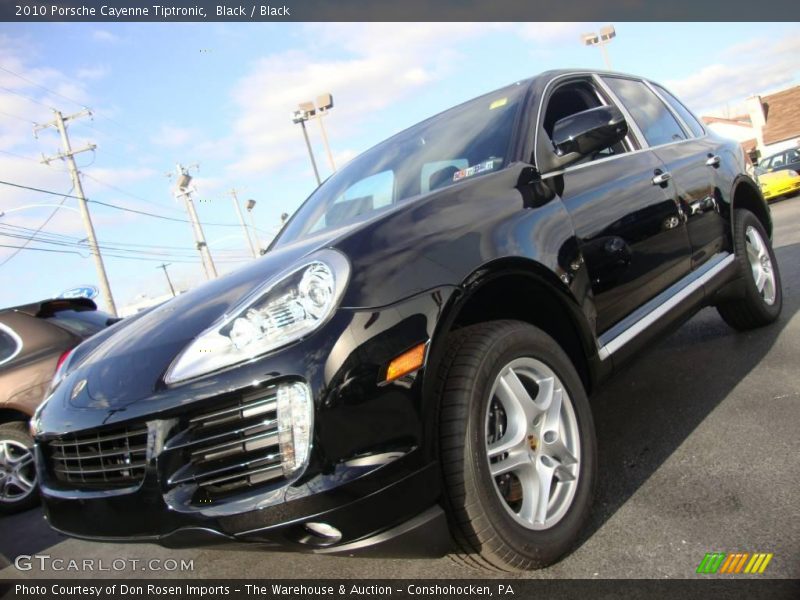 Black / Black 2010 Porsche Cayenne Tiptronic