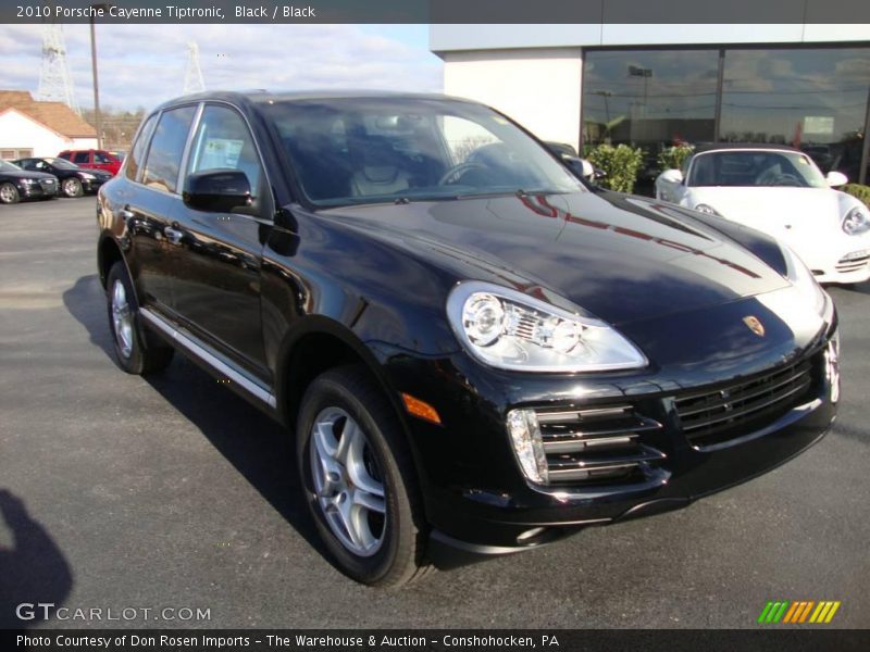 Black / Black 2010 Porsche Cayenne Tiptronic