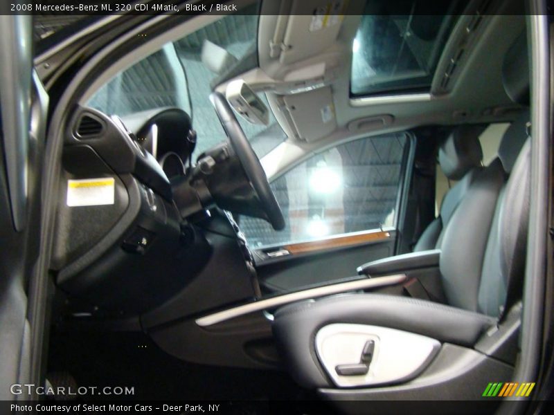 Black / Black 2008 Mercedes-Benz ML 320 CDI 4Matic
