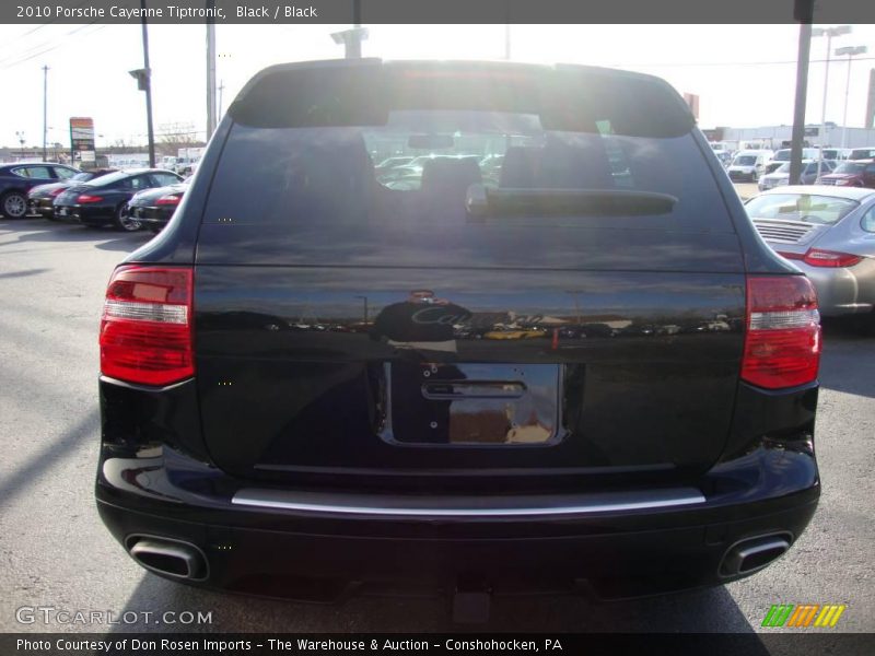 Black / Black 2010 Porsche Cayenne Tiptronic