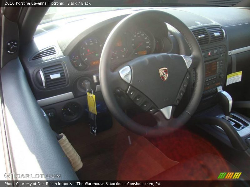 Black / Black 2010 Porsche Cayenne Tiptronic