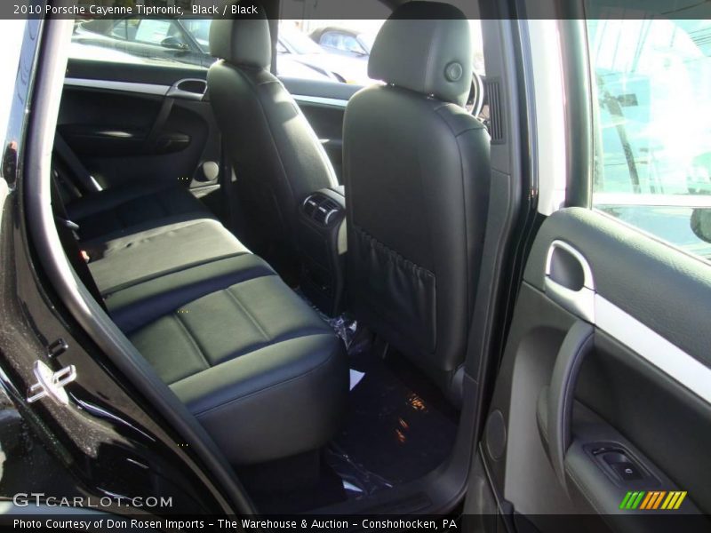 Black / Black 2010 Porsche Cayenne Tiptronic