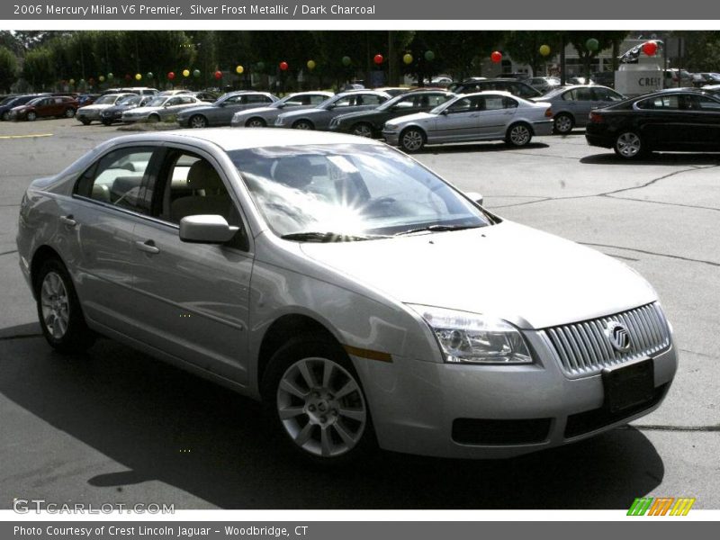 Silver Frost Metallic / Dark Charcoal 2006 Mercury Milan V6 Premier