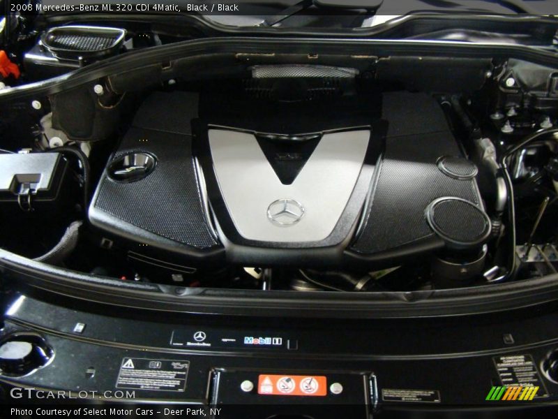 Black / Black 2008 Mercedes-Benz ML 320 CDI 4Matic