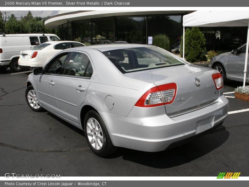 Silver Frost Metallic / Dark Charcoal 2006 Mercury Milan V6 Premier