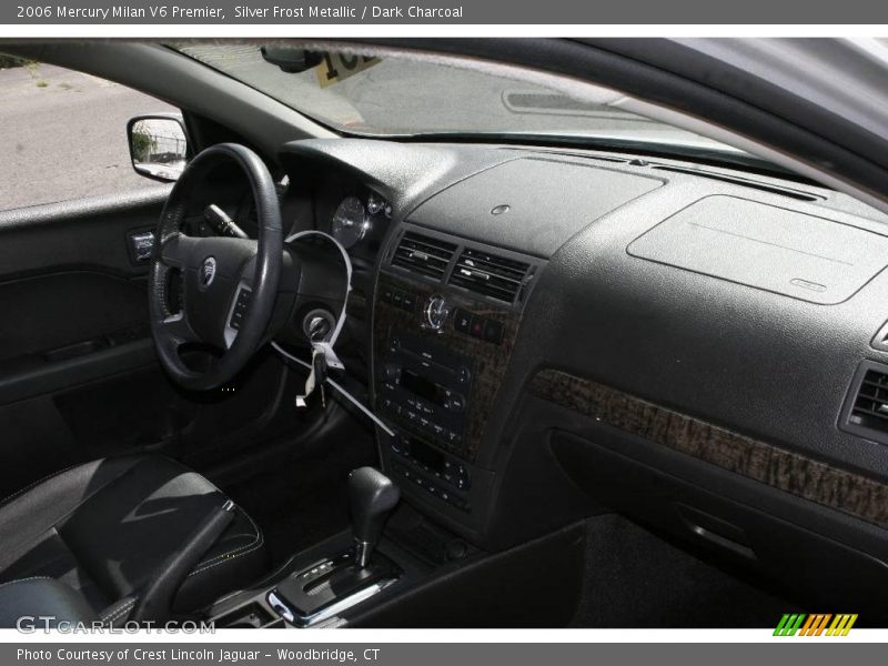 Silver Frost Metallic / Dark Charcoal 2006 Mercury Milan V6 Premier