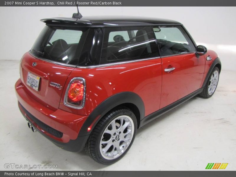 Chili Red / Rooster Red/Carbon Black 2007 Mini Cooper S Hardtop