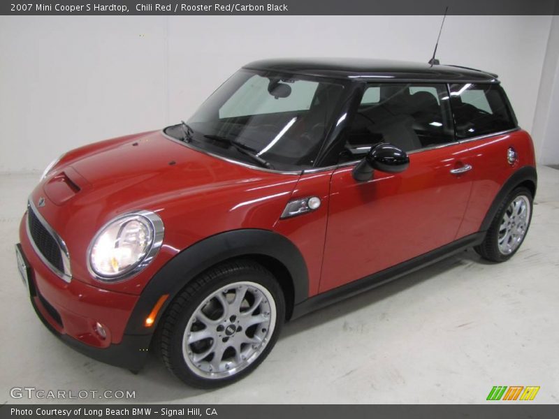 Chili Red / Rooster Red/Carbon Black 2007 Mini Cooper S Hardtop