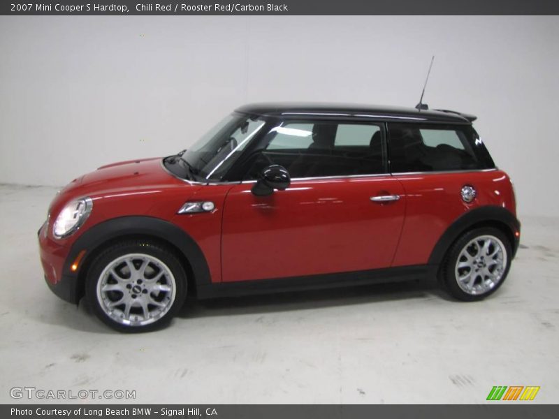 Chili Red / Rooster Red/Carbon Black 2007 Mini Cooper S Hardtop