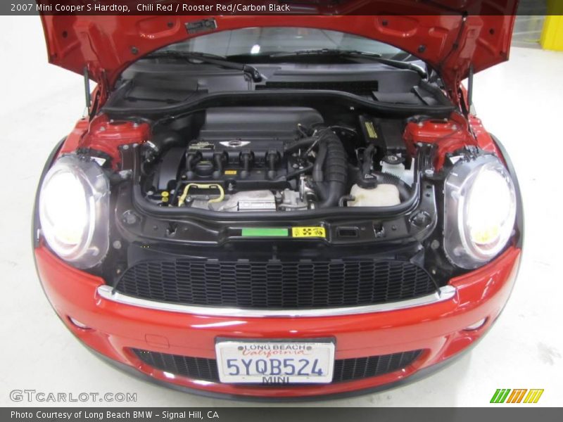 Chili Red / Rooster Red/Carbon Black 2007 Mini Cooper S Hardtop
