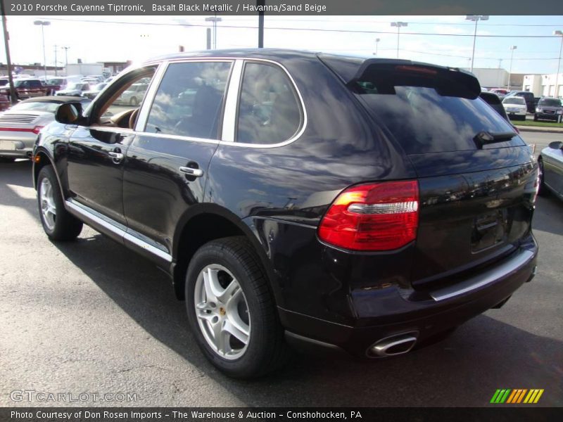 Basalt Black Metallic / Havanna/Sand Beige 2010 Porsche Cayenne Tiptronic