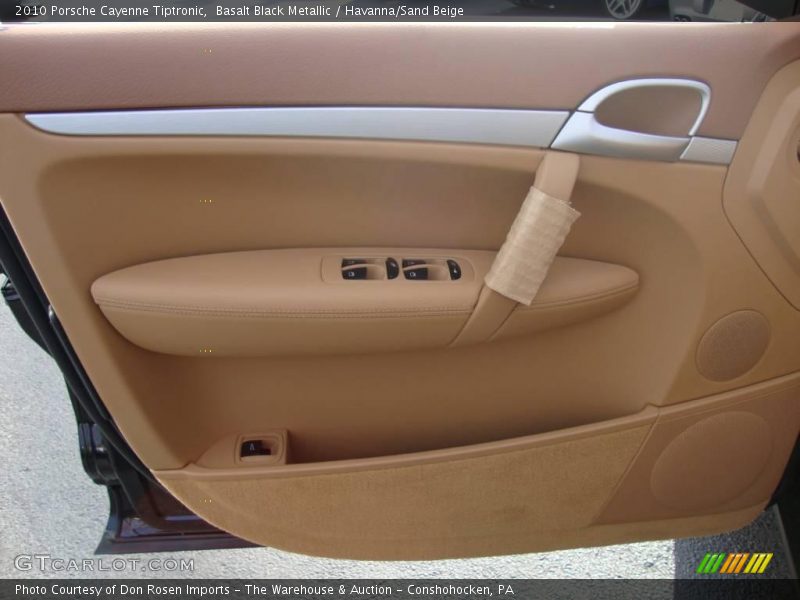 Basalt Black Metallic / Havanna/Sand Beige 2010 Porsche Cayenne Tiptronic