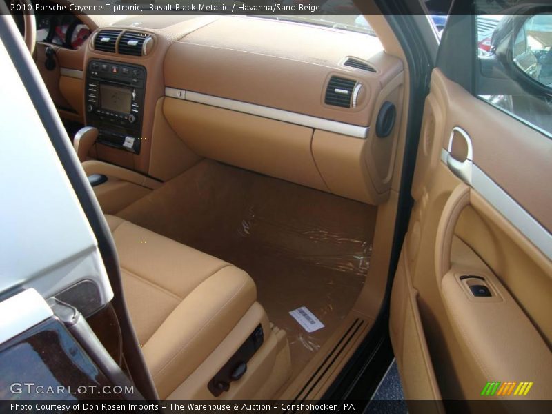 Basalt Black Metallic / Havanna/Sand Beige 2010 Porsche Cayenne Tiptronic