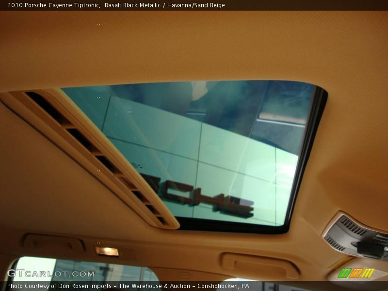 Basalt Black Metallic / Havanna/Sand Beige 2010 Porsche Cayenne Tiptronic