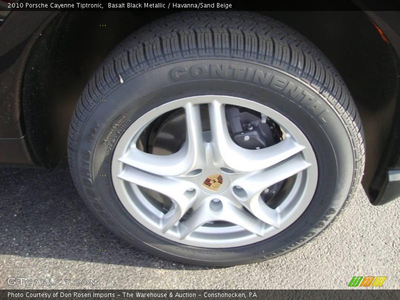 Basalt Black Metallic / Havanna/Sand Beige 2010 Porsche Cayenne Tiptronic