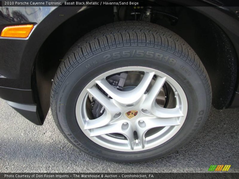 Basalt Black Metallic / Havanna/Sand Beige 2010 Porsche Cayenne Tiptronic