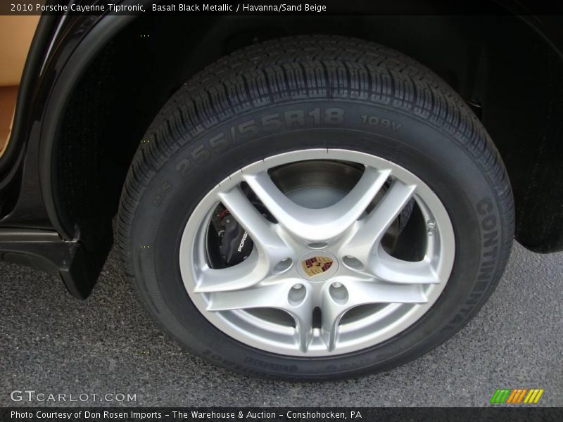 Basalt Black Metallic / Havanna/Sand Beige 2010 Porsche Cayenne Tiptronic