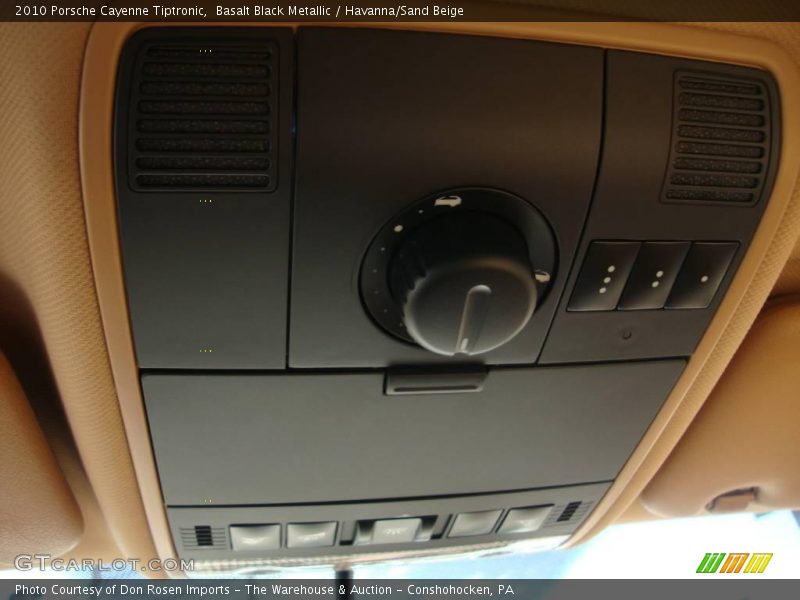 Basalt Black Metallic / Havanna/Sand Beige 2010 Porsche Cayenne Tiptronic