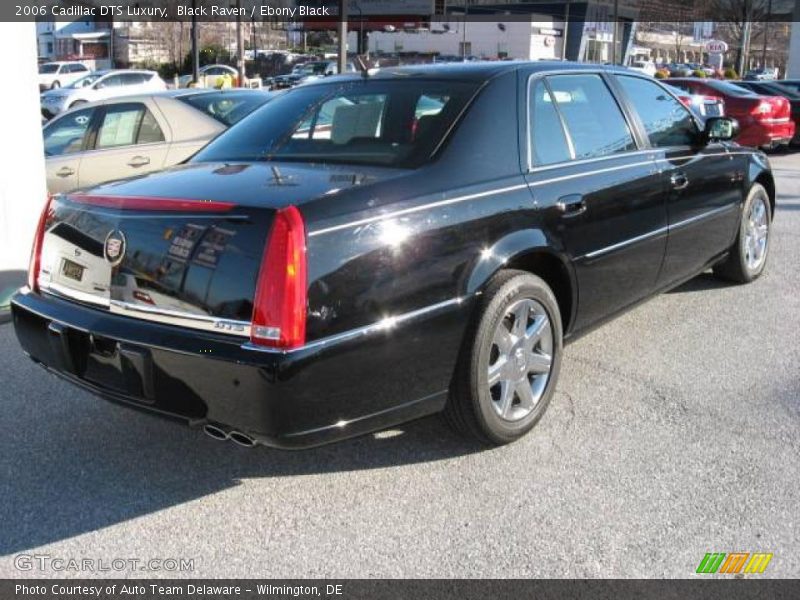 Black Raven / Ebony Black 2006 Cadillac DTS Luxury