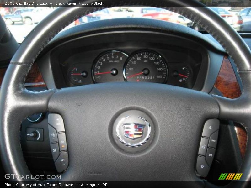 Black Raven / Ebony Black 2006 Cadillac DTS Luxury