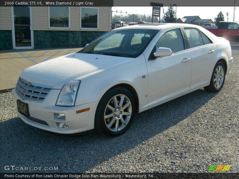 White Diamond / Light Gray 2006 Cadillac STS V6
