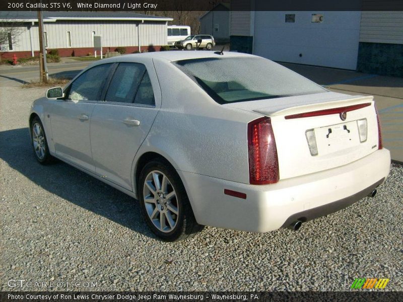 White Diamond / Light Gray 2006 Cadillac STS V6