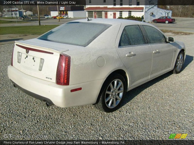White Diamond / Light Gray 2006 Cadillac STS V6