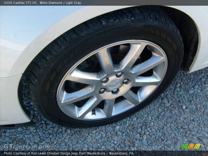 White Diamond / Light Gray 2006 Cadillac STS V6