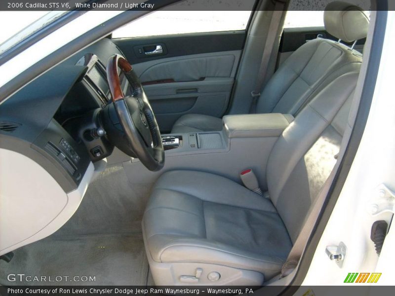 White Diamond / Light Gray 2006 Cadillac STS V6